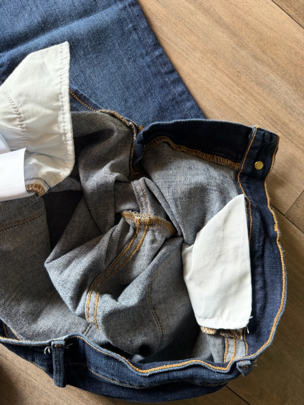 Frame Denim Dark Blue Flare Jeans - Picture 13 of 14